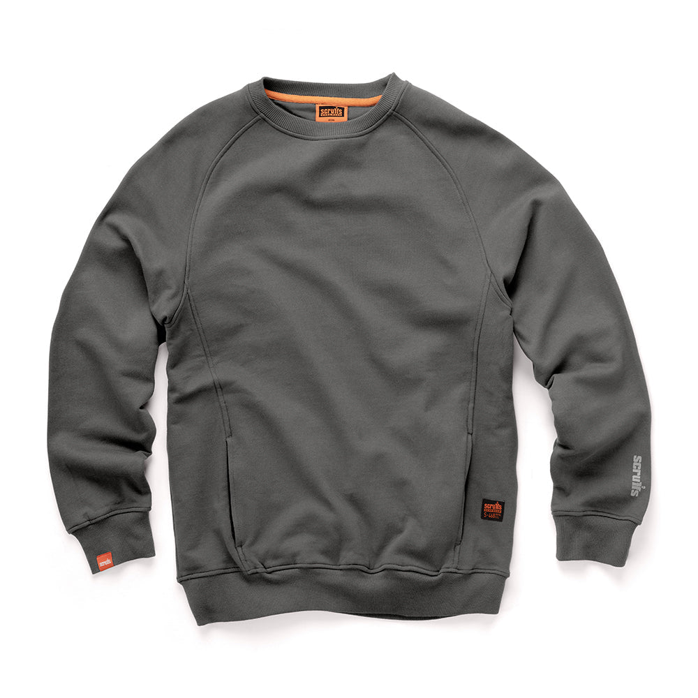 Scruffs Eco Worker Sweatshirt Graphite - XL - T55440 - TST55440 - Scruffs - Trade Counter Direct