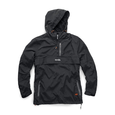 Scruffs Over - Head Jacket Black - S - T55623 - TST55623 - Scruffs - Trade Counter Direct