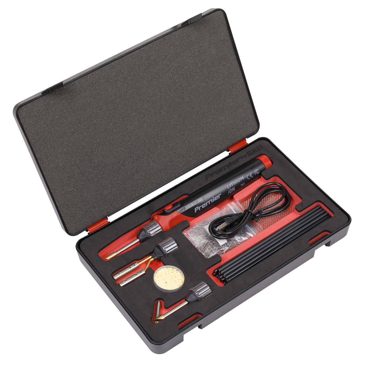 Sealey SDL14 Lithium-ion Rechargeable Plastic Welding Repair Kit 30W