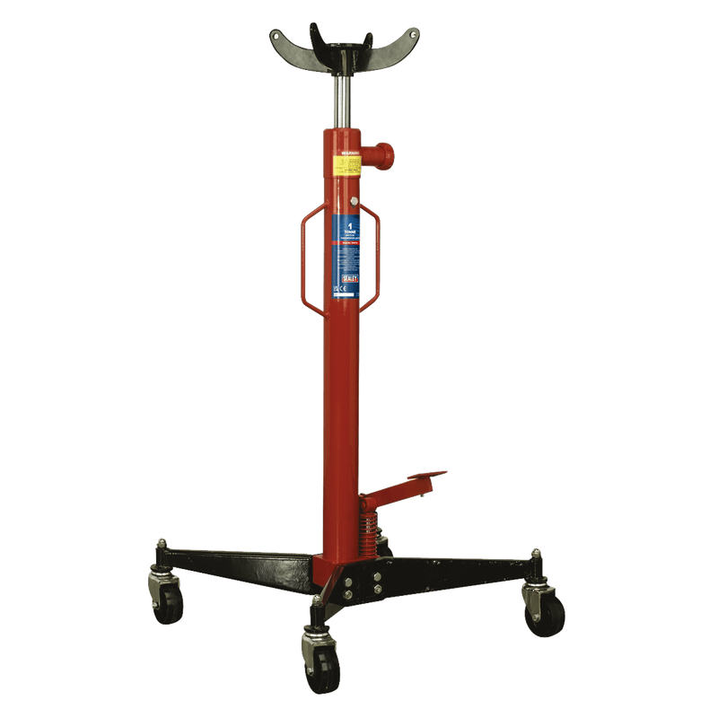 Sealey 1000TR Transmission Jack 1tonne Vertical - 1000TR - Sealey Tools UK - Trade Counter Direct