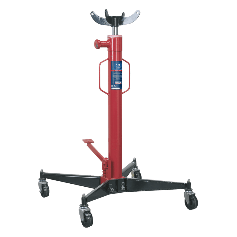 Sealey 1500TR Transmission Jack 1.5tonne Vertical - 1500TR - Sealey Tools UK - Trade Counter Direct