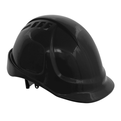Sealey 502BLK Safety Helmet - Vented (Black) - 502BLK - Sealey Tools UK - Trade Counter Direct