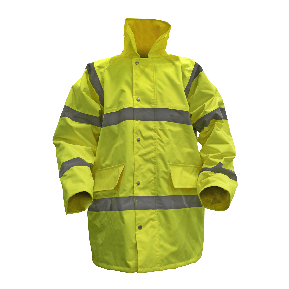 Sealey 806XXL Worksafe® Hi-Vis Yellow Jacket with Quilted Lining - XX-Large - 806XXL - Sealey Tools UK - Trade Counter Direct