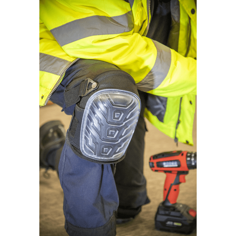 Sealey 9711 Worksafe® Hard Shell Gel Knee Pads - Pair - 9711 - Sealey Tools UK - Trade Counter Direct
