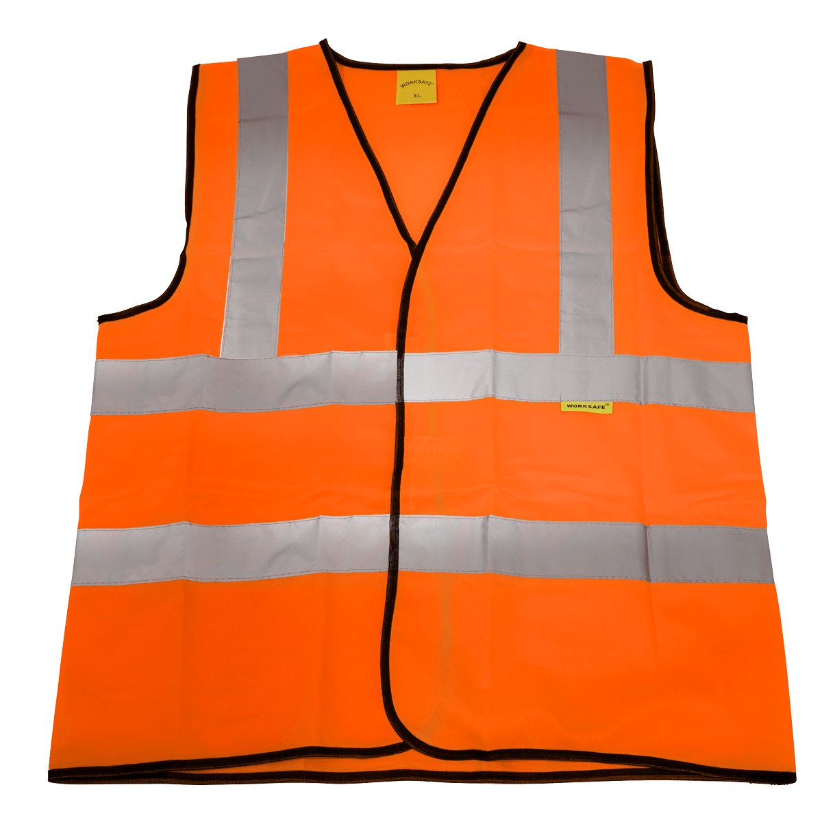 Sealey 9812XL Worksafe® Hi-Vis Orange Waistcoat - X-Large - 9812XL - Sealey Tools UK - Trade Counter Direct