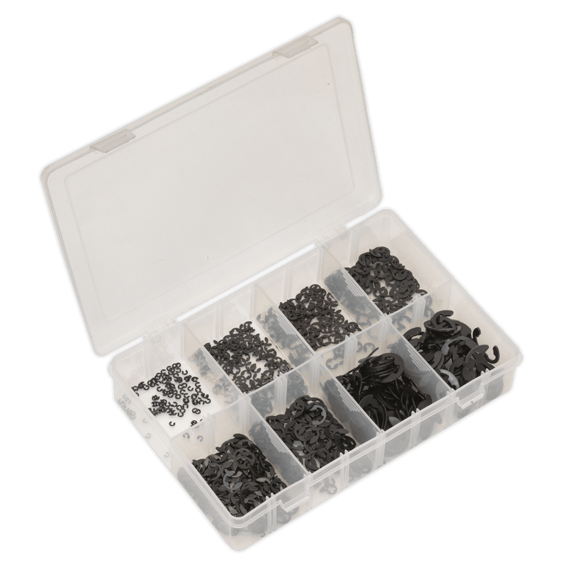 Sealey AB012ER E - Clip Retainer Assortment 800pc Metric - AB012ER - Sealey Tools UK - Trade Counter Direct