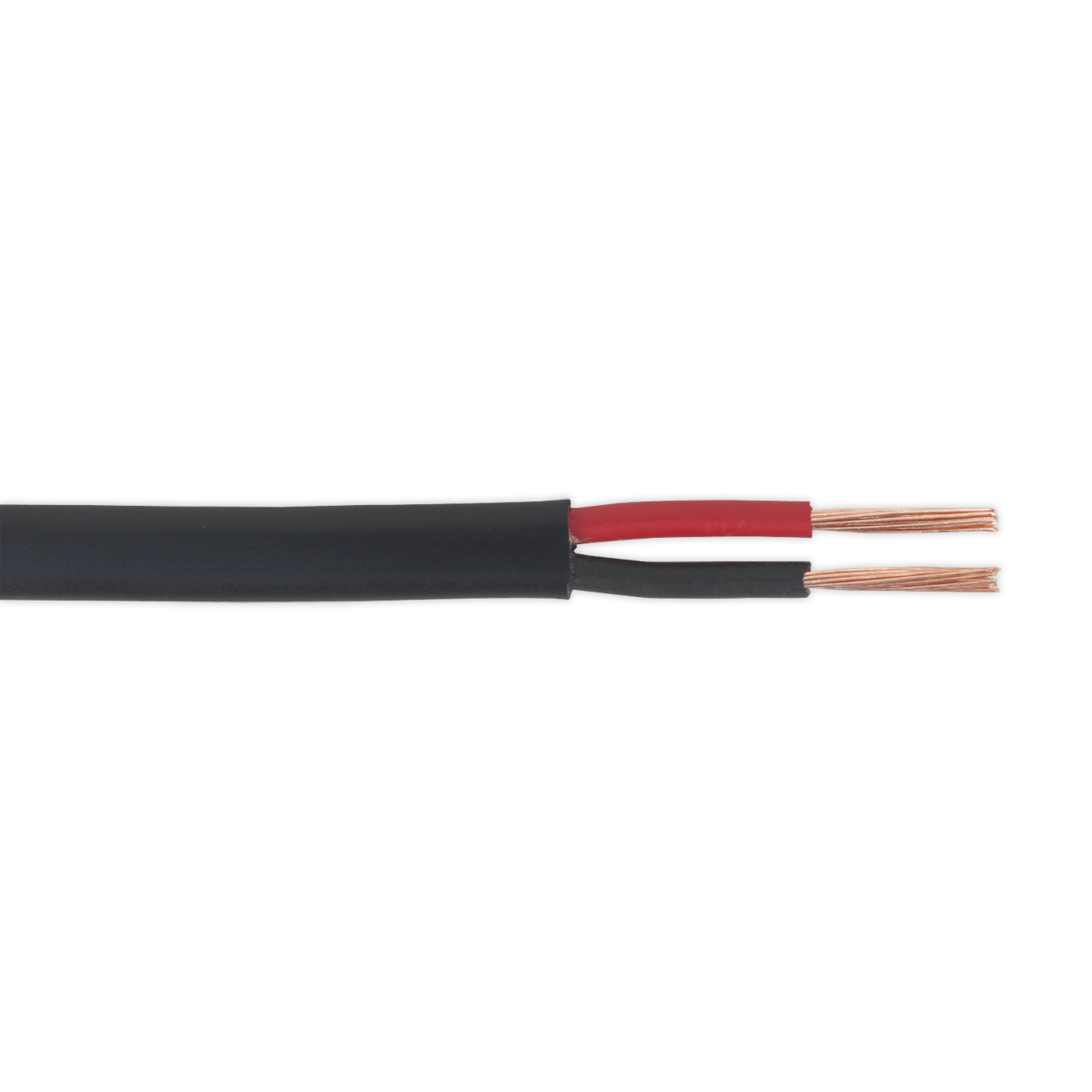 Sealey AC1430TWTK Automotive Cable Thick Wall Flat Twin 2 x 1mm² 14/0.30mm 30m Black - AC1430TWTK - Sealey Tools UK - Trade Counter Direct