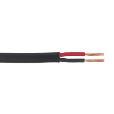 Sealey AC1430TWTK Automotive Cable Thick Wall Flat Twin 2 x 1mm² 14/0.30mm 30m Black - AC1430TWTK - Sealey Tools UK - Trade Counter Direct