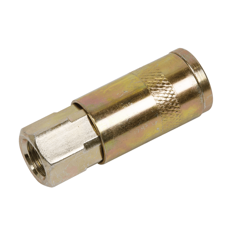 Sealey ACX13 Coupling Body Female 1/4"BSP Single - ACX13 - Sealey Tools UK - Trade Counter Direct