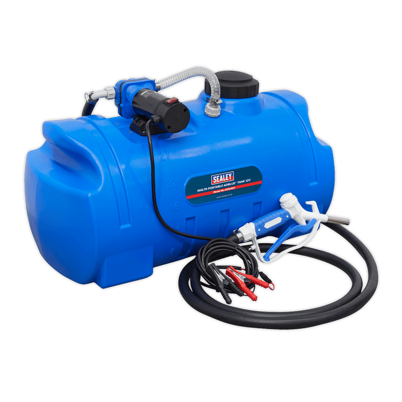 Sealey ADB100T Portable AdBlue® Tank 100L 12V - ADB100T - Sealey Tools UK - Trade Counter Direct