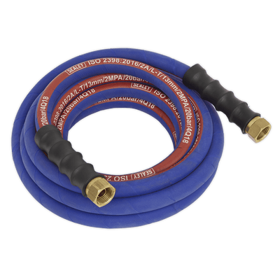Sealey AH5R/12 Air Hose 5m x Ø13mm with 1/2"BSP Unions Extra - Heavy - Duty - AH5R/12 - Sealey Tools UK - Trade Counter Direct