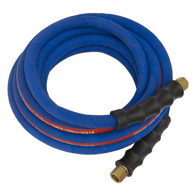 Sealey AH5R/38 Air Hose 5m x Ø10mm with 1/4"BSP Unions Extra - Heavy - Duty - AH5R/38 - Sealey Tools UK - Trade Counter Direct