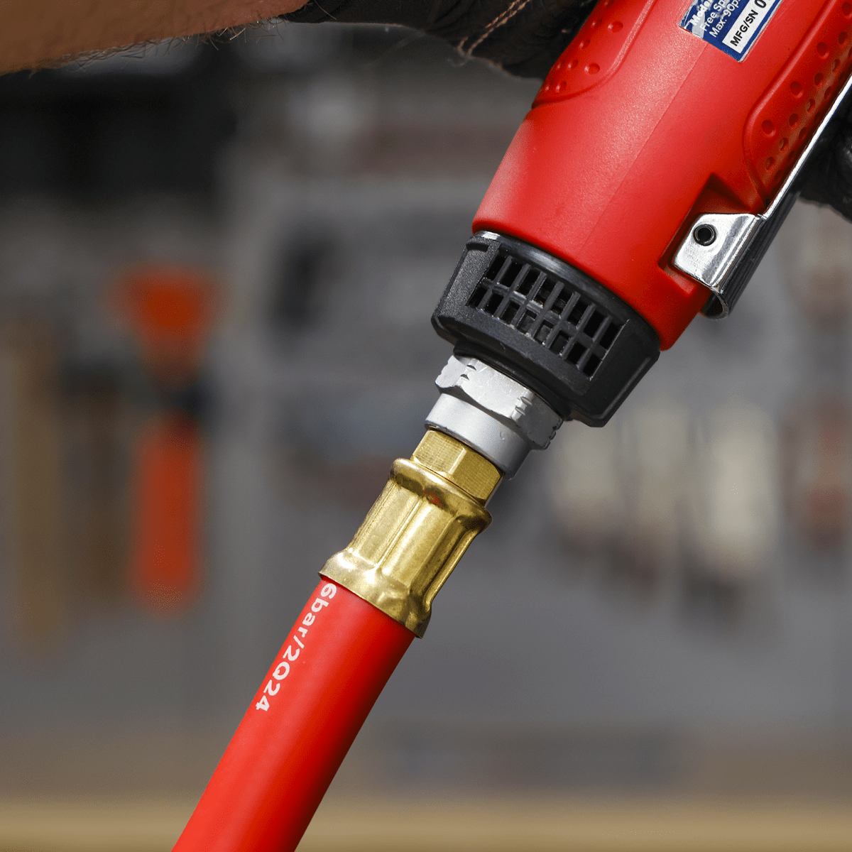 Sealey AHC538 Air Hose 5m x 10mm with 1/4"BSP Unions - AHC538 - Sealey Tools UK - Trade Counter Direct