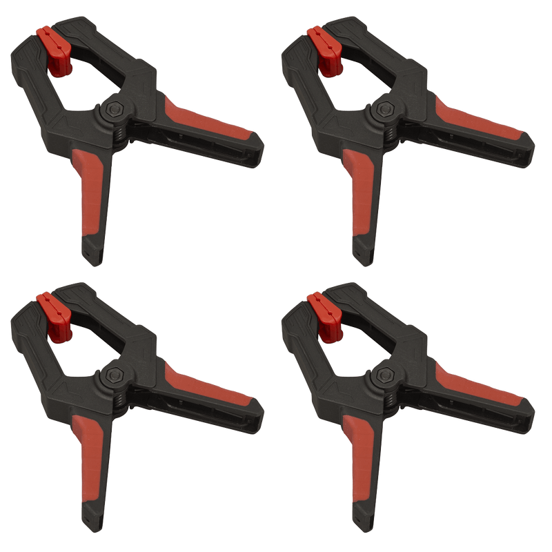 Sealey AK044 Spring Clamp Set 60mm 4pc - AK044 - Sealey Tools UK - Trade Counter Direct