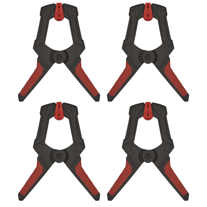 Sealey AK064 Spring Clamp Set 80mm 4pc - AK064 - Sealey Tools UK - Trade Counter Direct