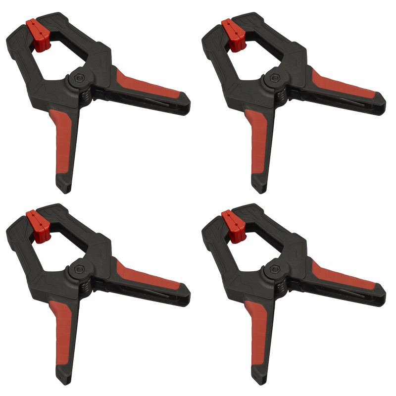 Sealey AK064 Spring Clamp Set 80mm 4pc - AK064 - Sealey Tools UK - Trade Counter Direct