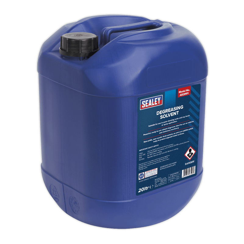 Sealey AK2001 Degreasing Solvent 20L - AK2001 - Sealey Tools UK - Trade Counter Direct