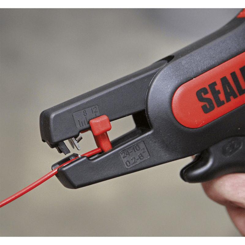 Sealey AK2265 Automatic Pistol Grip Wire Stripping Tool - AK2265 - Sealey Tools UK - Trade Counter Direct