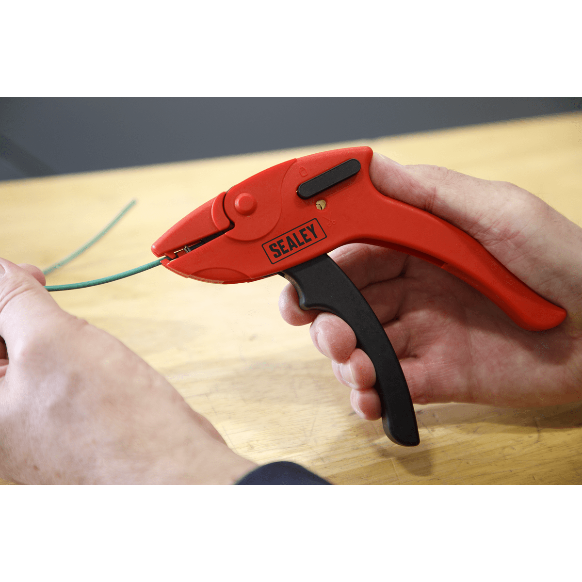 Sealey AK2269 Automatic Pistol Grip Wire Stripping Tool - AK2269 - Sealey Tools UK - Trade Counter Direct