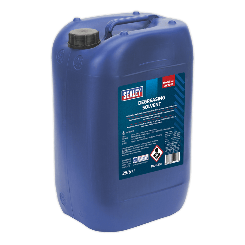 Sealey AK2501 Degreasing Solvent 25L - AK2501 - Sealey Tools UK - Trade Counter Direct