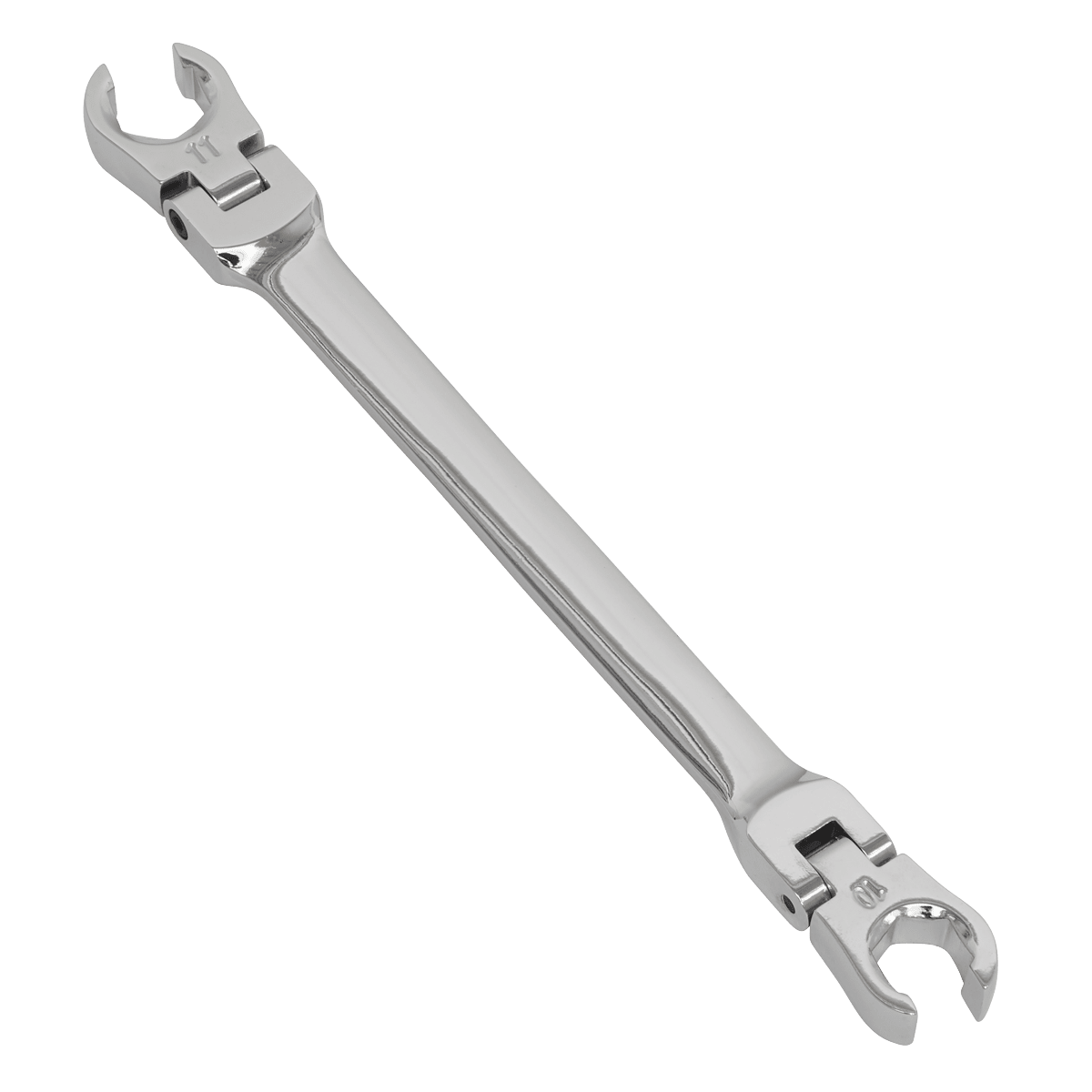Sealey AK26521 Flexi - Head Flare Nut Spanner 10 x 11mm - AK26521 - Sealey Tools UK - Trade Counter Direct