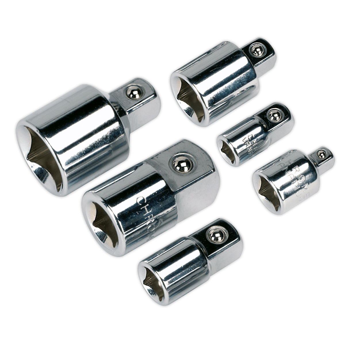 Sealey AK2736 Socket Adaptor Set 6pc - AK2736 - Sealey Tools UK - Trade Counter Direct