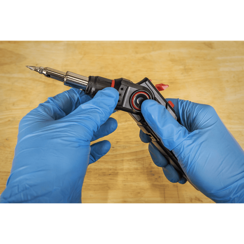 Sealey AK2971 Butane Indexing Soldering Iron Kit 3 - in - 1 - AK2971 - Sealey Tools UK - Trade Counter Direct