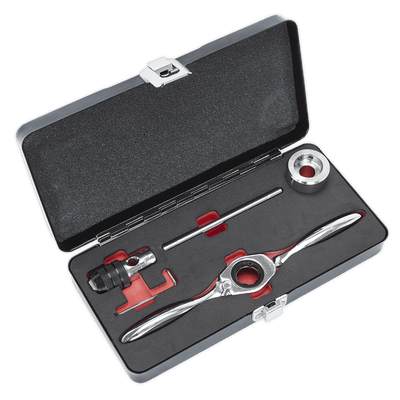 Sealey AK3027 Bi - Directional Ratchet Tap & Die Holder Set 5pc - AK3027 - Sealey Tools UK - Trade Counter Direct
