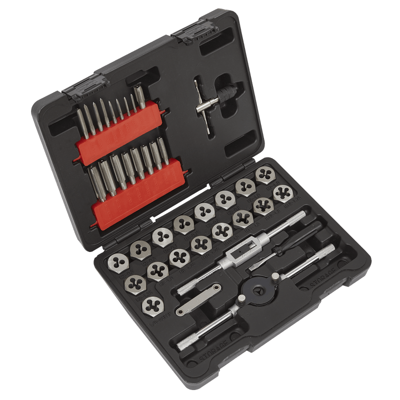 Sealey AK3039HM Metric Tap & Hex Die Set 39pc - AK3039HM - Sealey Tools UK - Trade Counter Direct