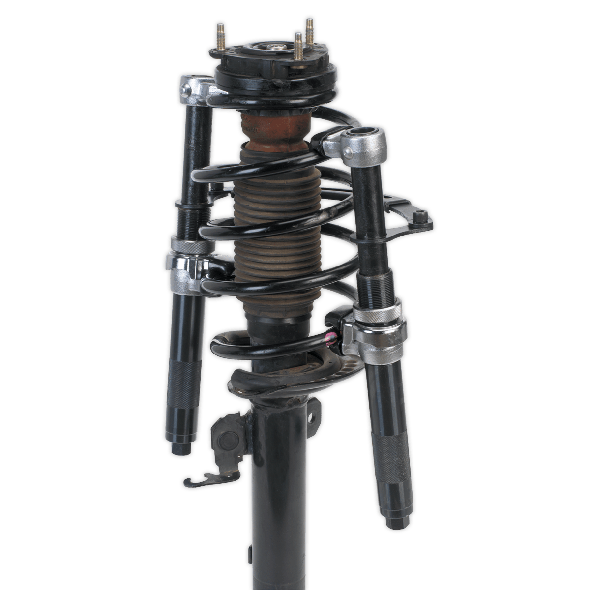 Sealey AK3843 Heavy-Duty Coil Spring Compressor Set 1200kg 2pc - AK3843 - Sealey Tools UK - Trade Counter Direct
