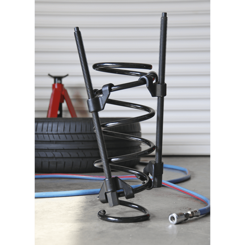 Sealey AK3846 Long Reach Coil Spring Compressor 1100kg 2pc - AK3846 - Sealey Tools UK - Trade Counter Direct