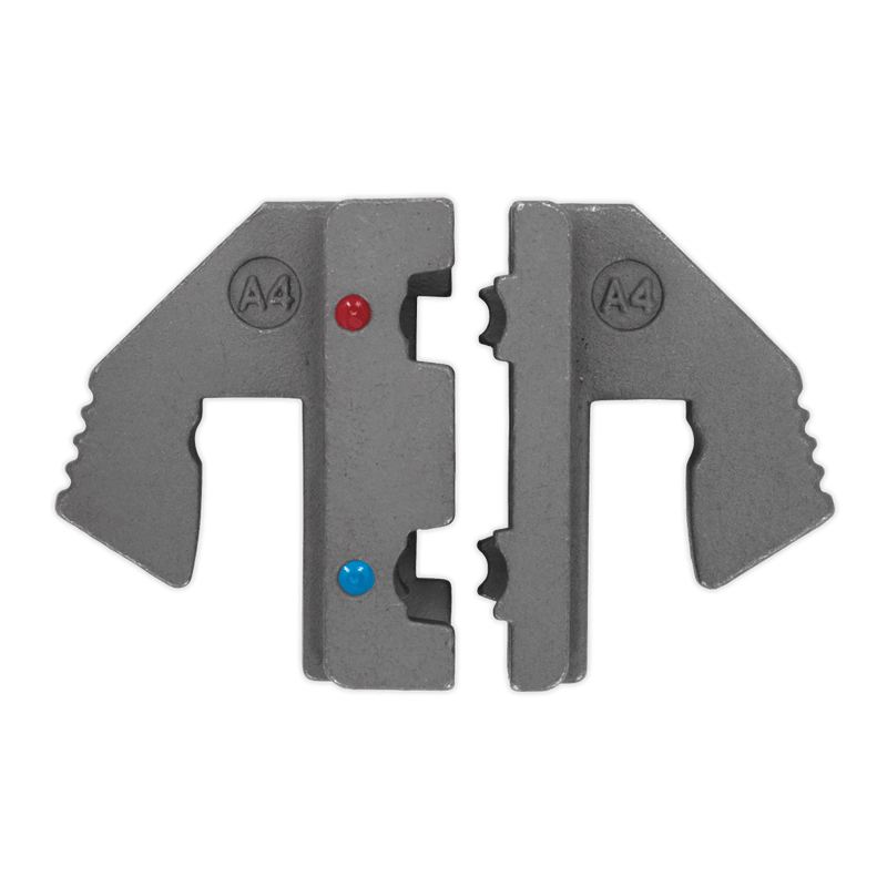Sealey AK3858/A4 Insulated Flag Terminal Crimping Jaws - AK3858/A4 - Sealey Tools UK - Trade Counter Direct