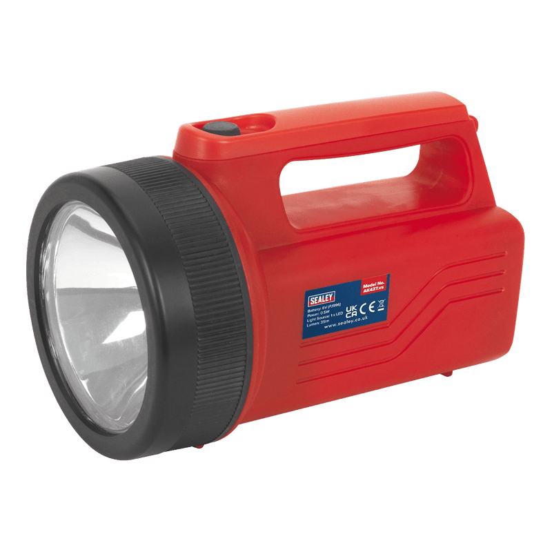 Sealey AK427 0.5W LED Spotlight 1 x PJ996 Cell - AK427 - Sealey Tools UK - Trade Counter Direct