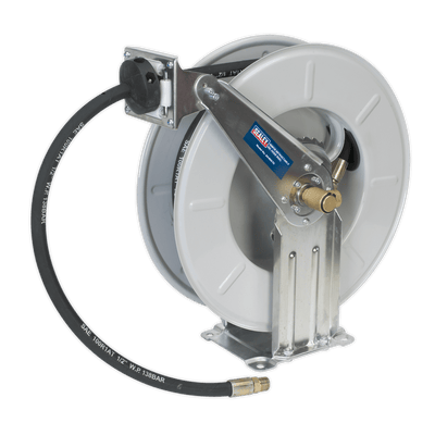 Sealey AK4567D Retractable Oil Hose Reel 10m - AK4567D - Sealey Tools UK - Trade Counter Direct