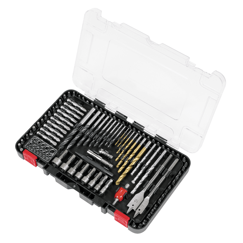 Sealey AK47104 Drill & Bit Accessory Set 104pc - AK47104 - Sealey Tools UK - Trade Counter Direct