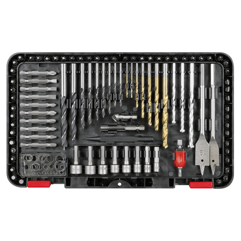 Sealey AK47104 Drill & Bit Accessory Set 104pc - AK47104 - Sealey Tools UK - Trade Counter Direct