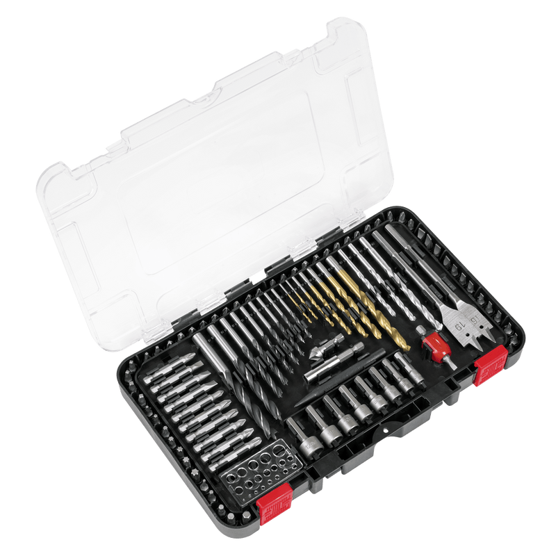 Sealey AK47104 Drill & Bit Accessory Set 104pc - AK47104 - Sealey Tools UK - Trade Counter Direct