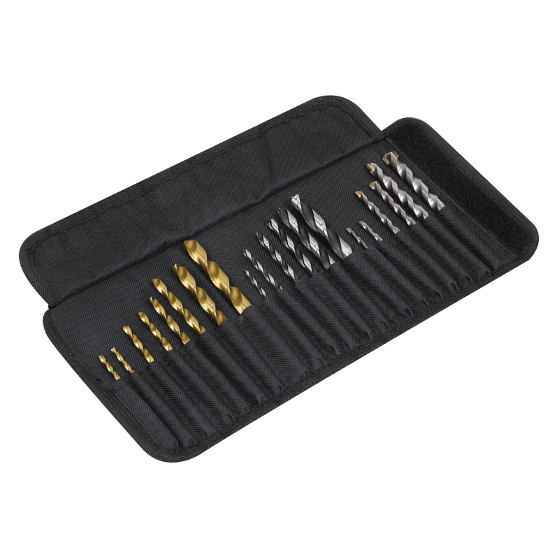 Sealey AK4720 1/4"Hex Shank Assorted Drill Bit Set 20pc - AK4720 - Sealey Tools UK - Trade Counter Direct