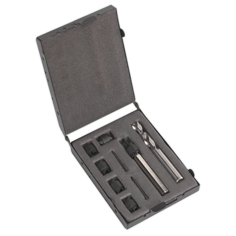 Sealey AK4730 Spot Weld Cutter & Drill Bit Set 10mm 9pc - AK4730 - Sealey Tools UK - Trade Counter Direct