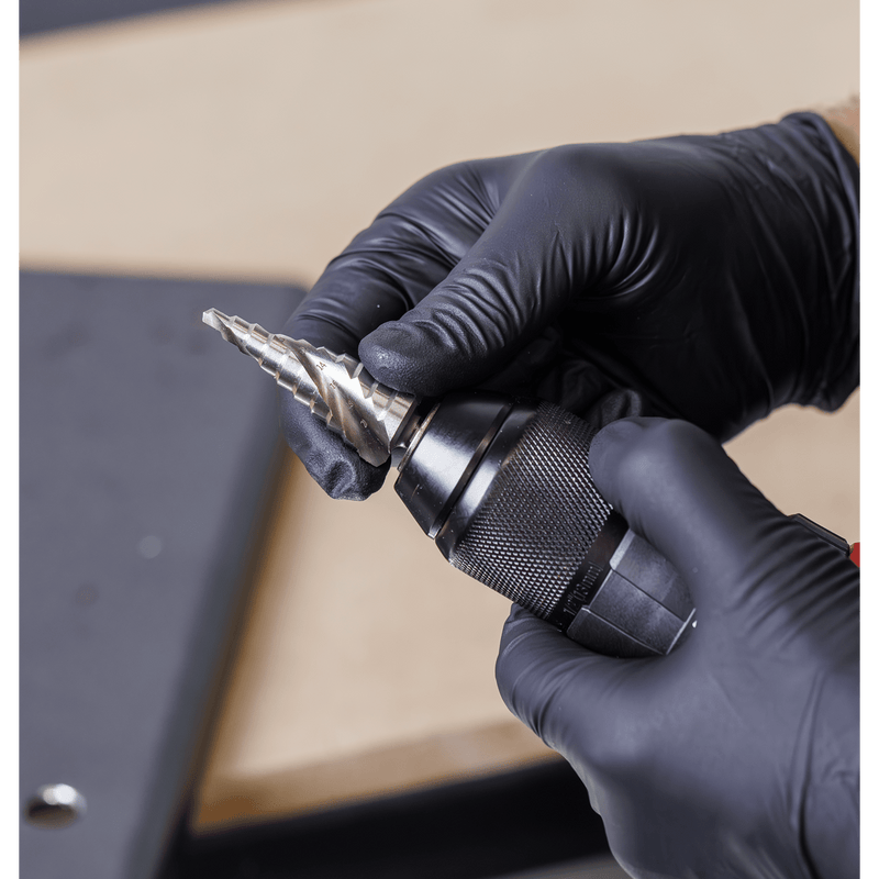 Sealey AK4747 Spiral Flute HSS 4341 Step Drill Bit 4-22mm - AK4747 - Sealey Tools UK - Trade Counter Direct