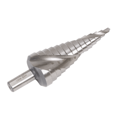 Sealey AK4748 Spiral Flute HSS 4341 Step Drill Bit 4-30mm - AK4748 - Sealey Tools UK - Trade Counter Direct