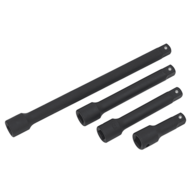 Sealey AK5513 Impact Extension Bar Set 4pc 1/2"Sq Drive - AK5513 - Sealey Tools UK - Trade Counter Direct