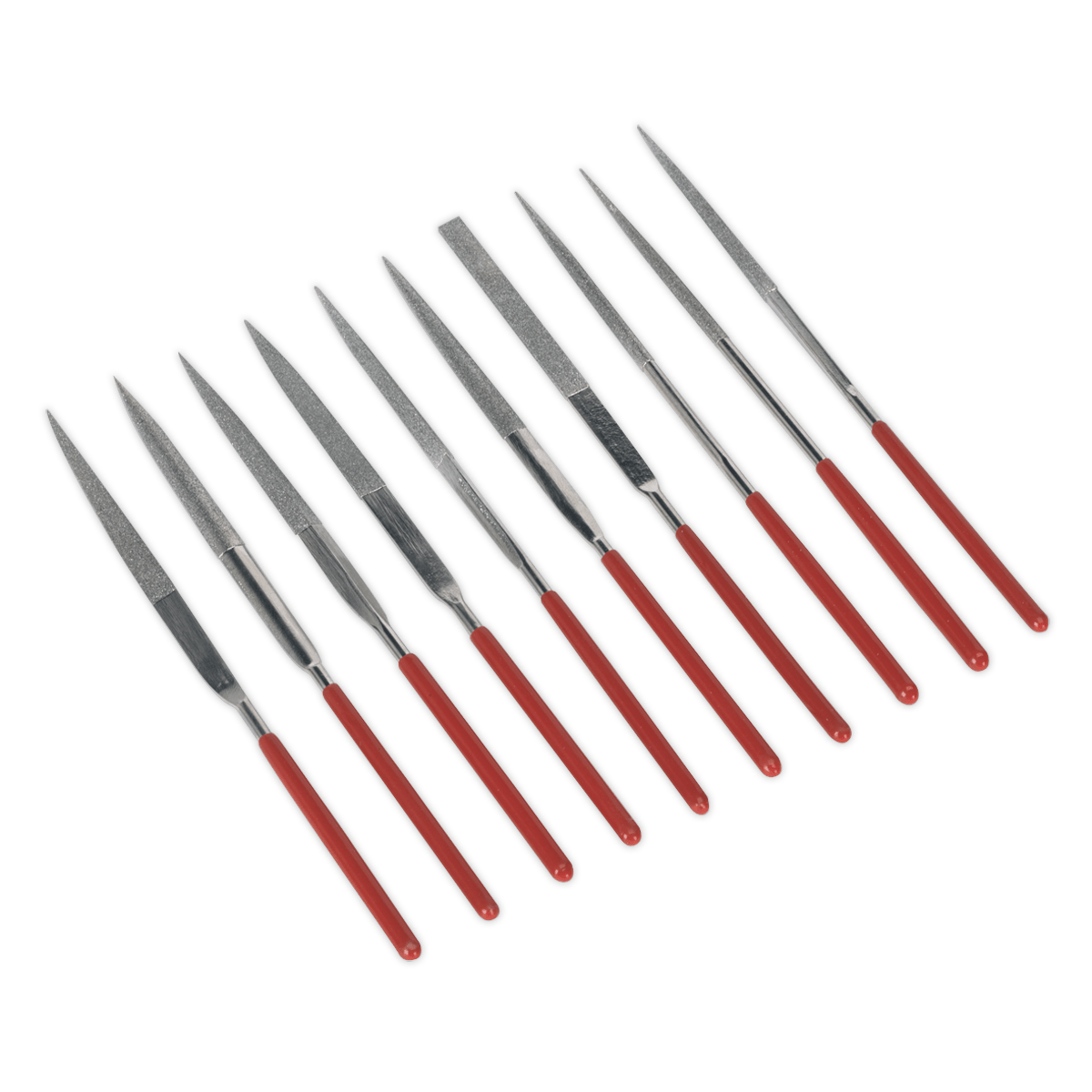 Sealey AK577 Diamond Needle File Set 10pc - AK577 - Sealey Tools UK - Trade Counter Direct