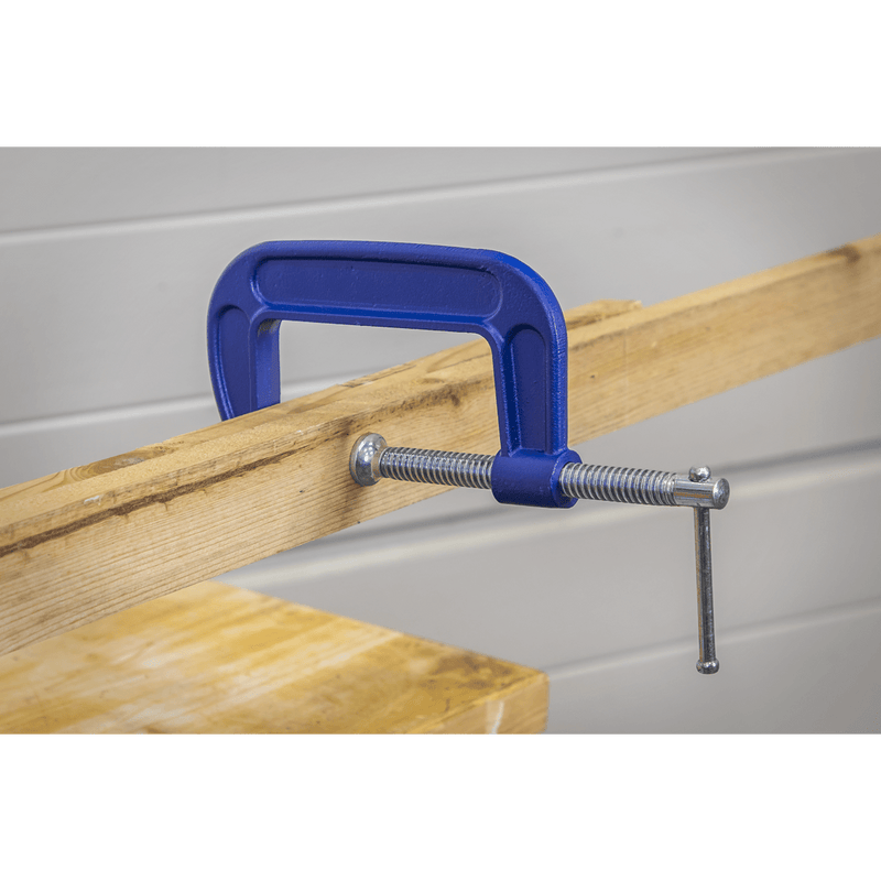 Sealey AK6004 G-Clamp 100mm - AK6004 - Sealey Tools UK - Trade Counter Direct