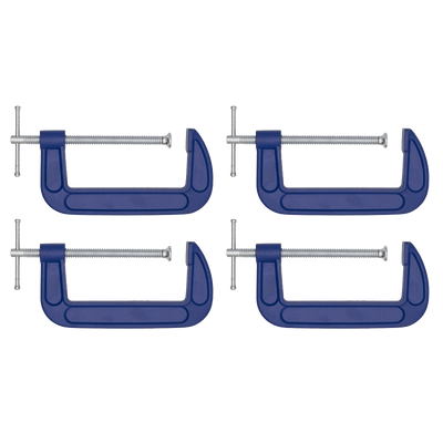 Sealey AK60064 G-Clamp 150mm 4pc - AK60064 - Sealey Tools UK - Trade Counter Direct