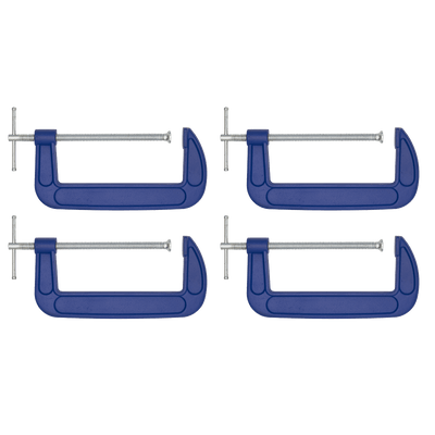Sealey AK60084 G-Clamp Set 200mm 4pc - AK60084 - Sealey Tools UK - Trade Counter Direct