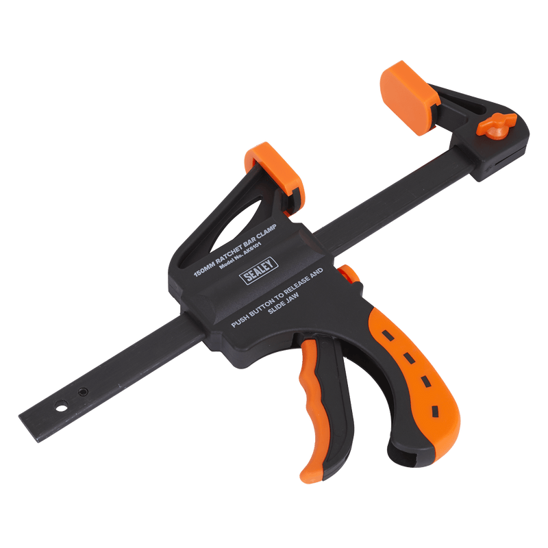 Sealey AK6101 Ratchet Bar Clamp 150mm - AK6101 - Sealey Tools UK - Trade Counter Direct
