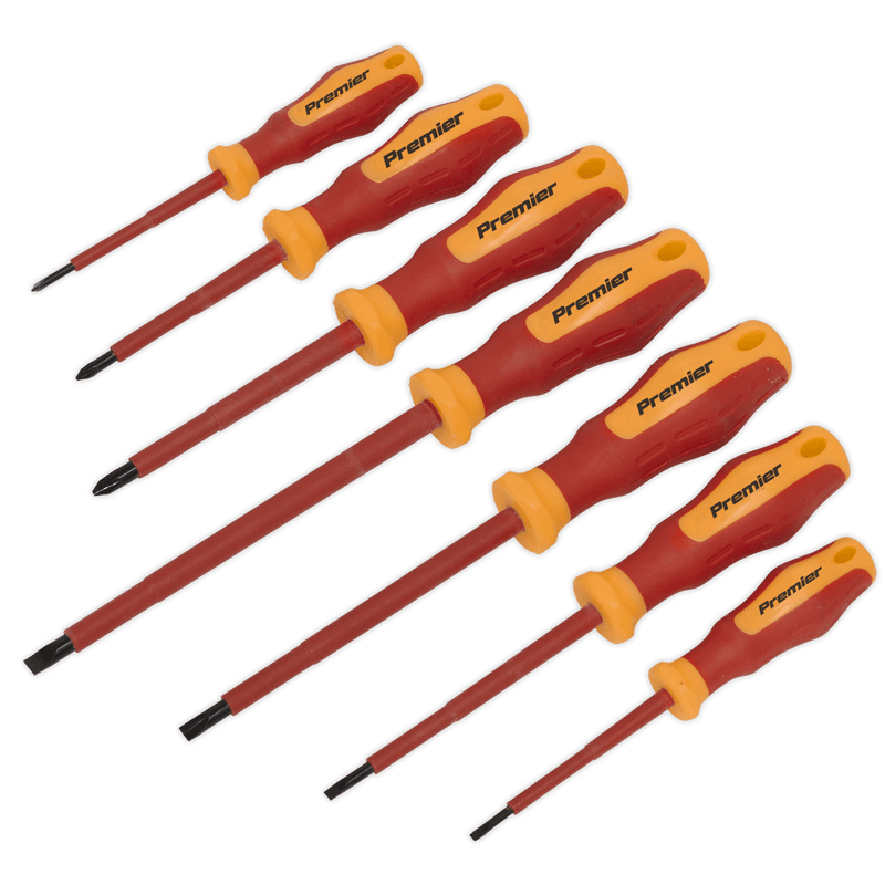 Sealey AK6125 Screwdriver Set 7pc VDE Approved - AK6125 - Sealey Tools UK - Trade Counter Direct