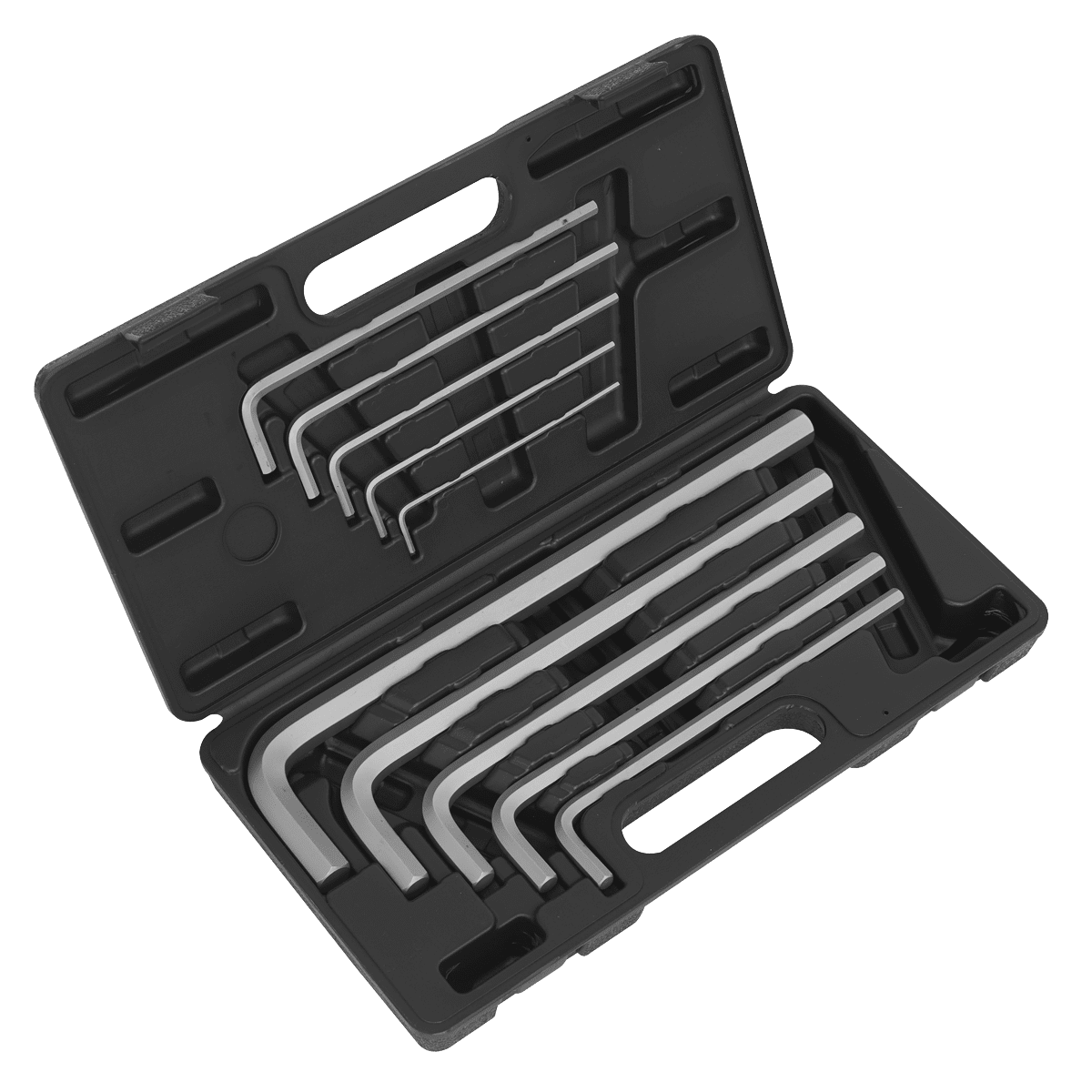 Sealey AK6143 Jumbo Hex Key Set 10pc Extra - Long Metric - AK6143 - Sealey Tools UK - Trade Counter Direct