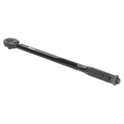 Sealey AK624B Micrometer Torque Wrench 1/2"Sq Drive Calibrated Black Series - AK624B - Sealey Tools UK - Trade Counter Direct